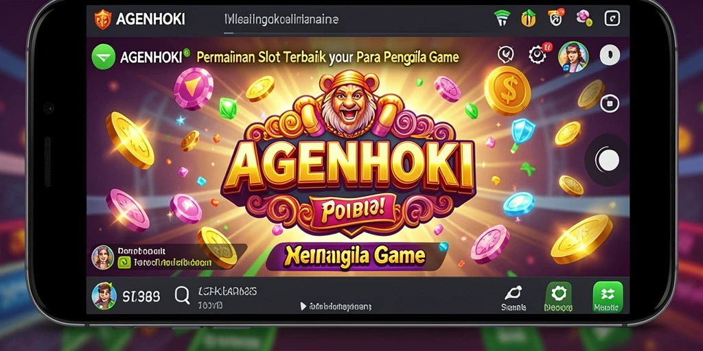 Tampilan gameplay AGENHOKI yang menarik dan seru.