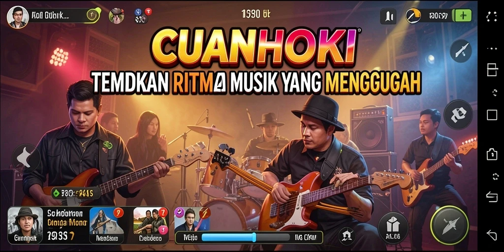 Tampilan gameplay CUANHOKI yang mengasyikkan dan interaktif.