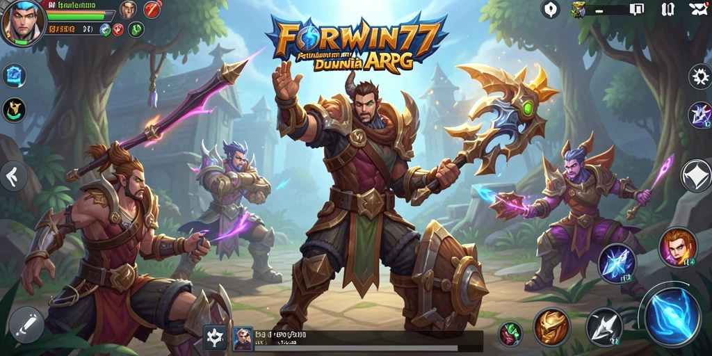 Screen capture gameplay seru dari FORWIN77 yang penuh aksi ARPG.