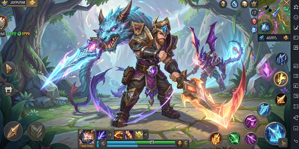 Tampilan gameplay seru dengan petualangan epik di JOYPUTAR.