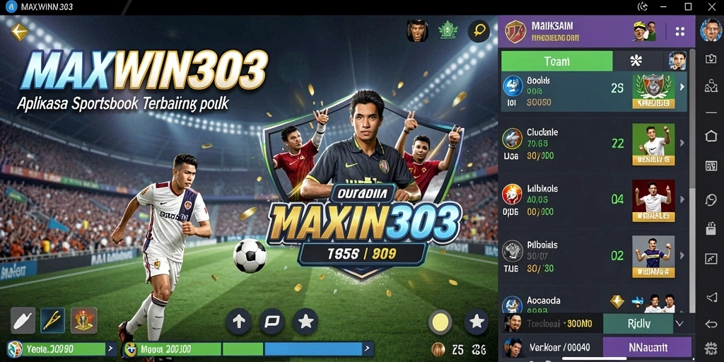 Tampilan gameplay Sportsbook yang menarik dan interaktif.