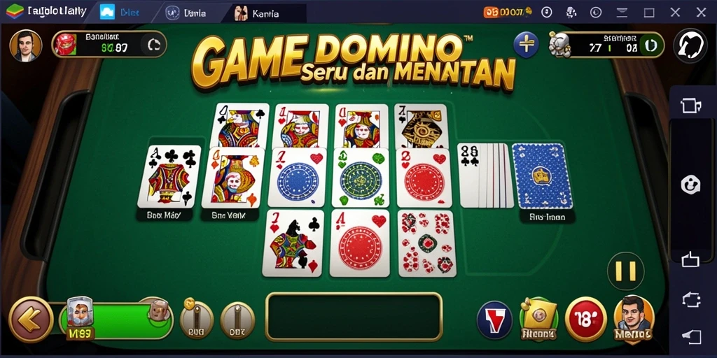 Tampilan menarik gameplay seru di V87.